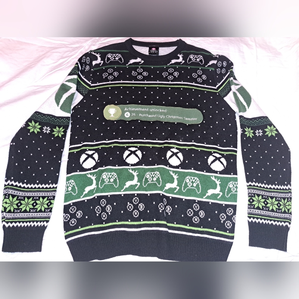 XBox Christmas Sweater - Mens Small